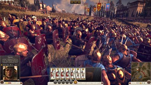 Total War: Rome II - Демонстрация начала кампании в Total War: Rome II от СА,  а так же видео об озвучке игры.